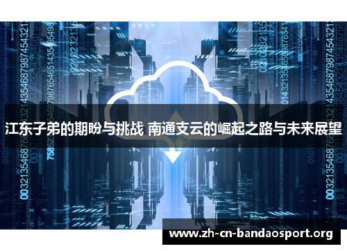 江东子弟的期盼与挑战 南通支云的崛起之路与未来展望