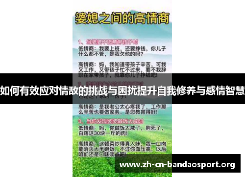 如何有效应对情敌的挑战与困扰提升自我修养与感情智慧