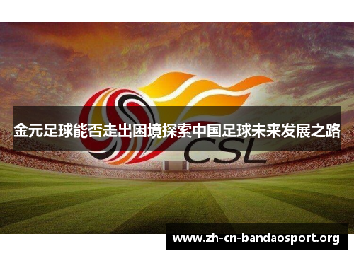 金元足球能否走出困境探索中国足球未来发展之路